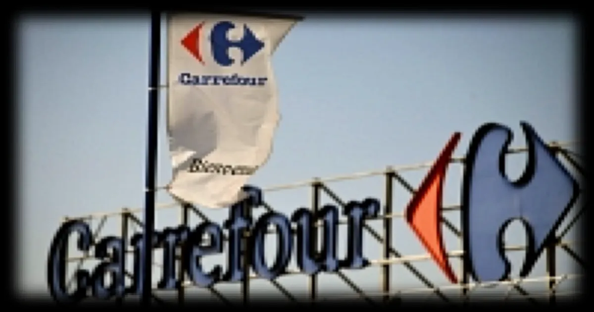 Carrefour : résultats semestriels mitigés, l'action chute de 4,5% après un premier semestre en dessous des attentes