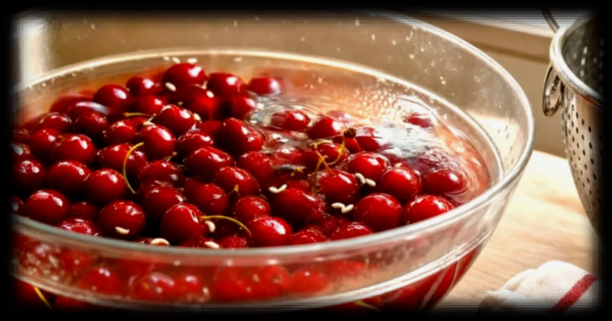 Cerises infestées de vers : une astuce simple pour les débarrasser avant consommation