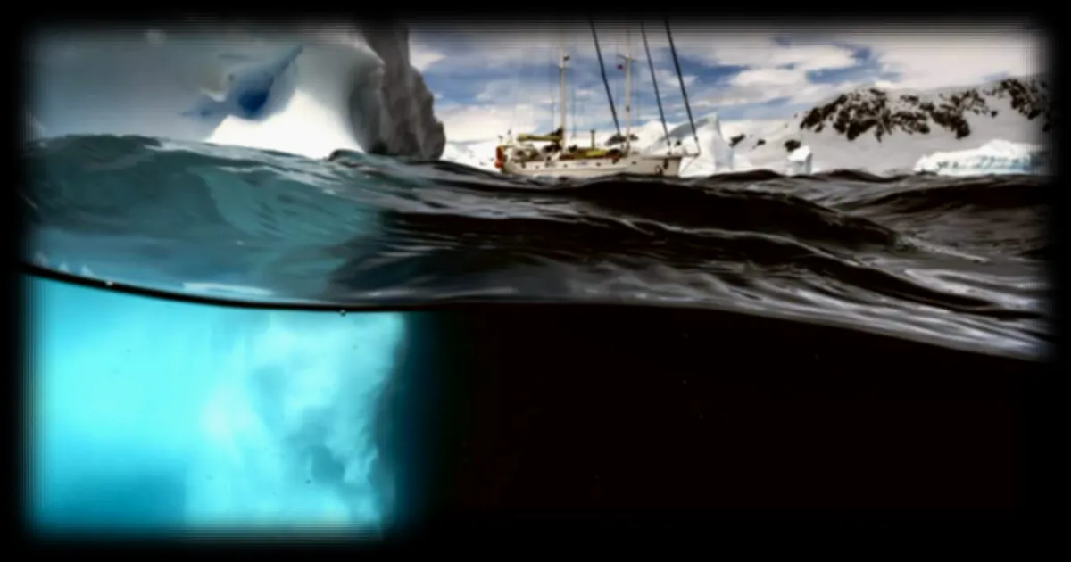 Ces images semblent venir des tropiques : elles ont été prises sous la glace de l'Antarctique