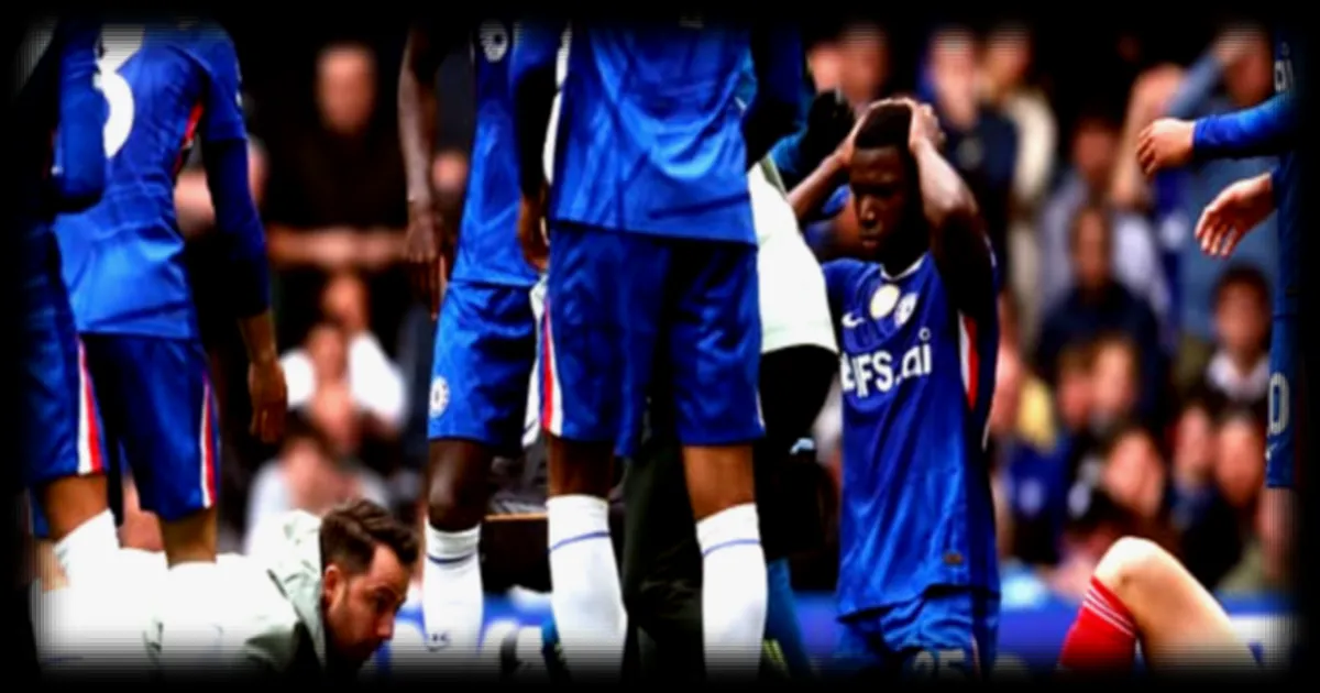 Chelsea: Jesse Derry évacué après un choc tête contre tête dans la Premier League
