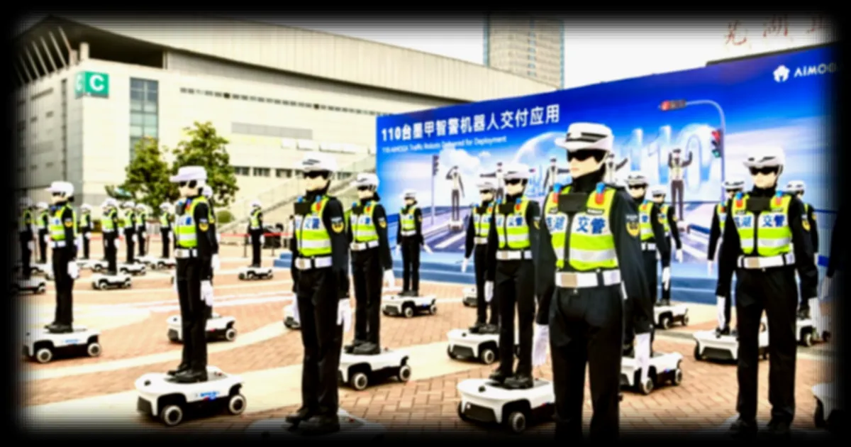Chery déploie des robots policiers autonomes dans plusieurs villes chinoises