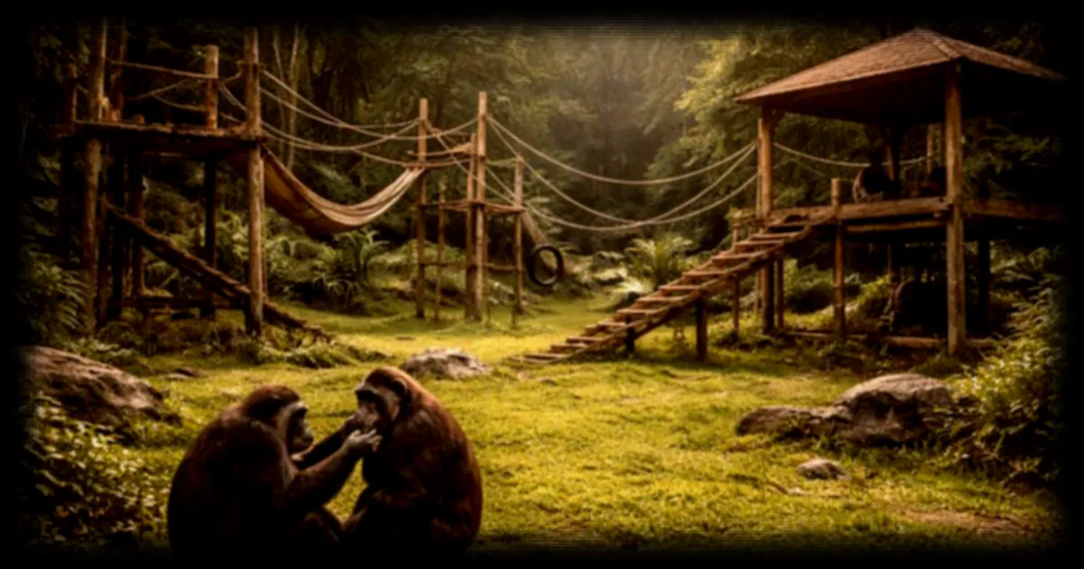 Chimpanzés sauvés de la captivité : réapprentissage à la liberté et à la confiance