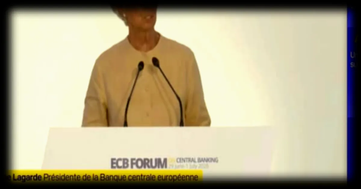Christine Lagarde assure que l’économie européenne reste sur les rails malgré les tensions commerciales