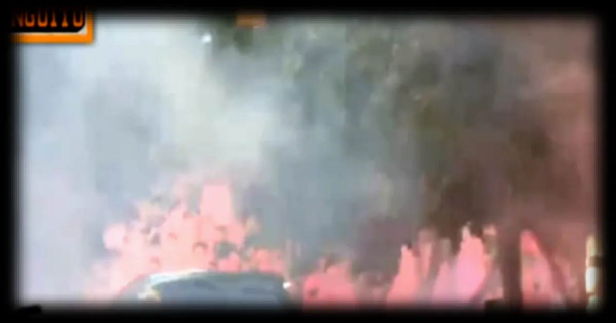 Clasico : des supporters du Barça bombardent par erreur leur propre bus avant d’atteindre celui du Real Madrid
