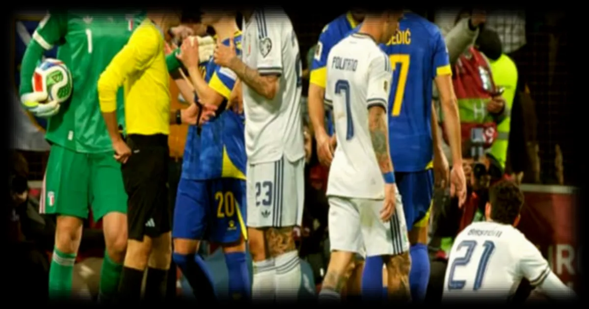 Clément Turpin critiqué par l'Italie après l'élimination en barrages de la Squadra Azzurra