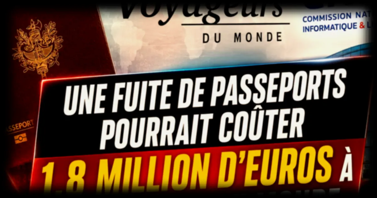 CNIL propose une amende de 1,8 million d'euros à Voyageurs du Monde pour non-respect du RGPD