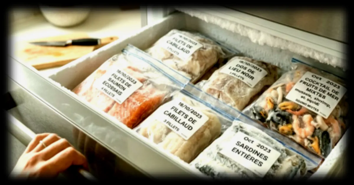 Combien de temps conserver du poisson au congélateur sans risque ? Les conseils à suivre