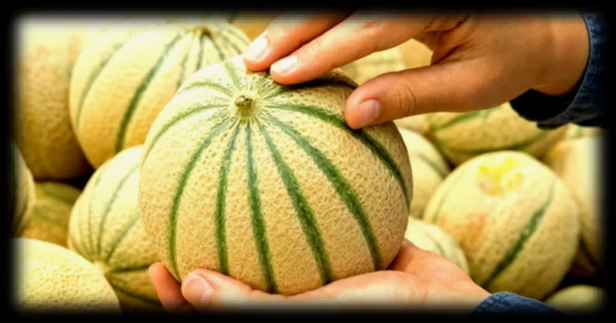 Comment reconnaître un melon charentais bien sucré grâce aux lignes de sa peau