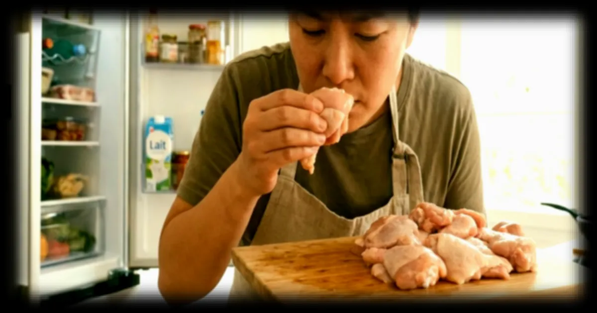 Comment savoir si votre poulet cru est encore bon ?