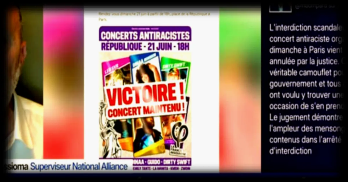 Concert gratuit de La France Insoumise pour la Fête de la musique : un dispositif policier adapté aux événements prévus à Paris
