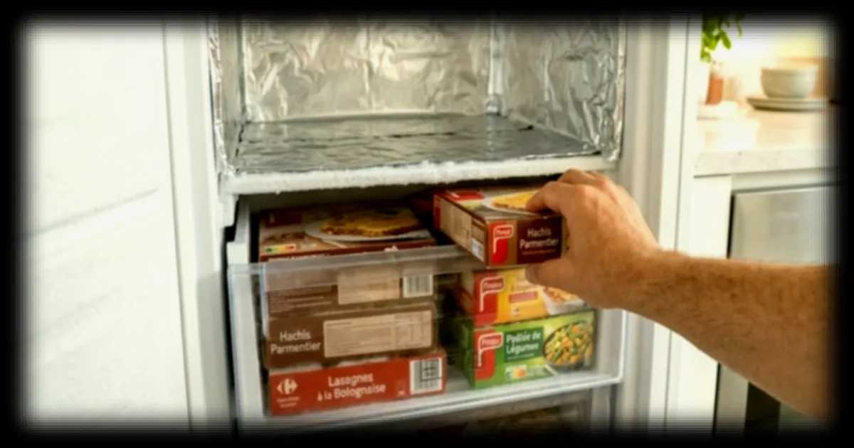 Congélateur plein de givre : les feuilles de cuisine pour réduire la glace et la facture d’électricité