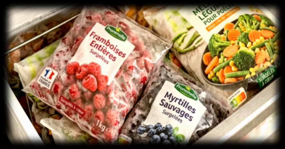 Congélation des fruits et légumes : ce réflexe à éviter pour préserver leur texture