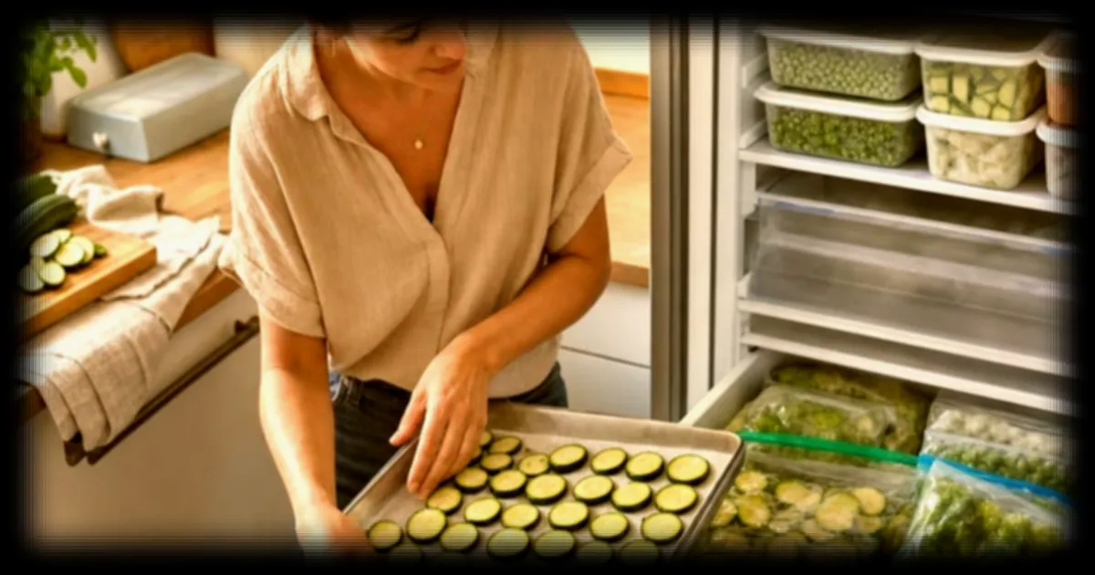 Congeler ses courgettes dès juillet : une astuce pour éviter le gaspillage et gagner du temps tout l'été