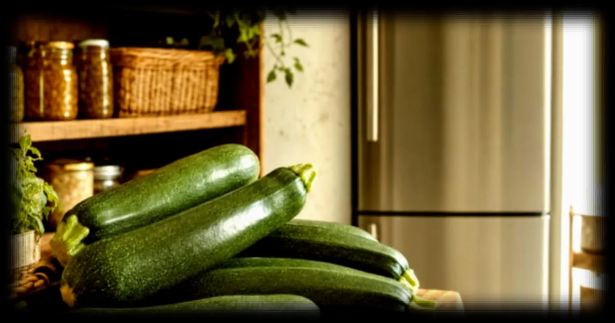 Conservation des courgettes : l'erreur fréquente qui altère leur saveur
