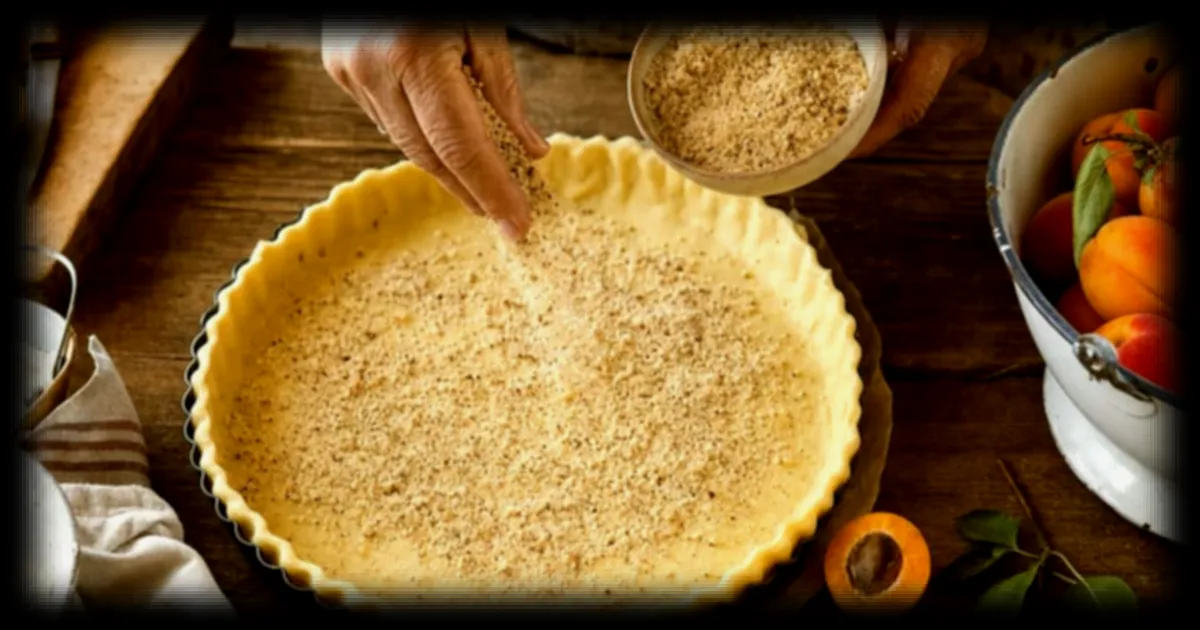 Conserver une tarte à l’abricot avec une pâte ferme grâce à une astuce de grand-mère
