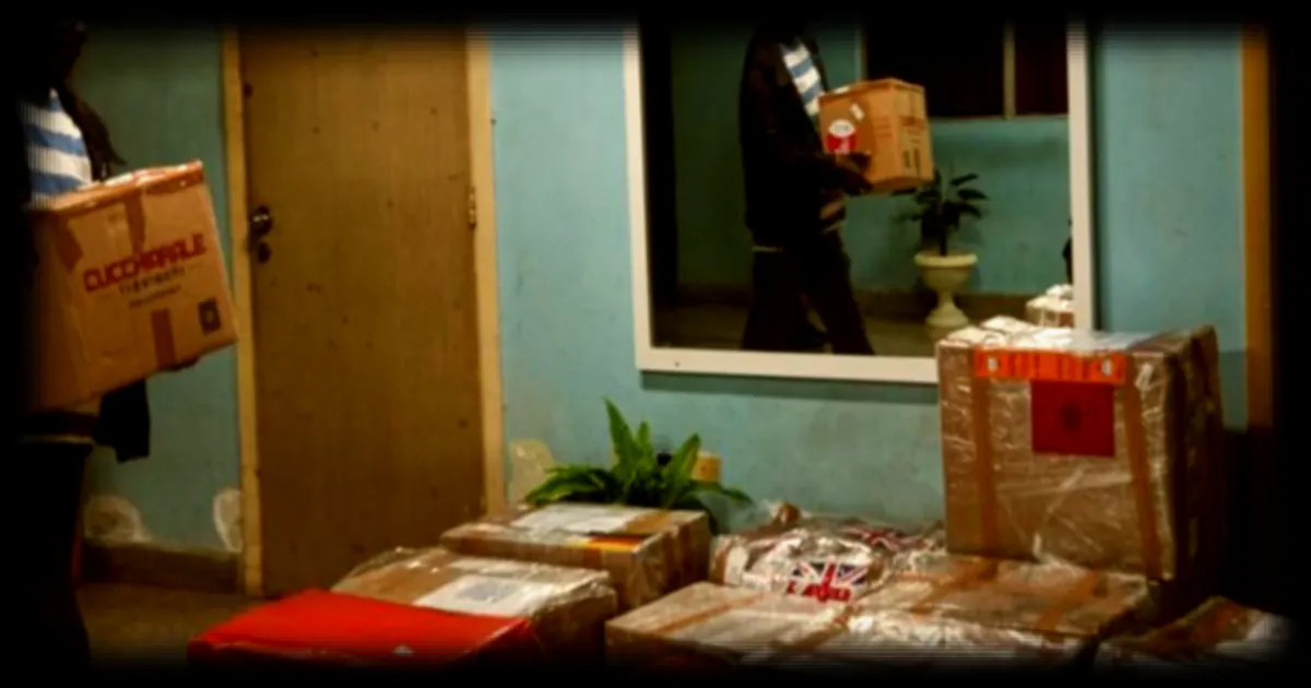 Convoi international 'Nuestra América' à Cuba : Première distribution d'aide humanitaire