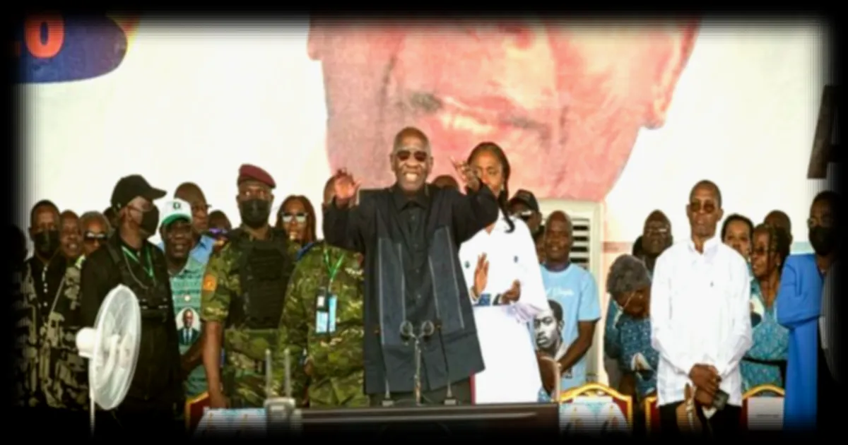 Côte d’Ivoire : Laurent Gbagbo reconduit à la tête du PPA-CI sans évoquer sa succession