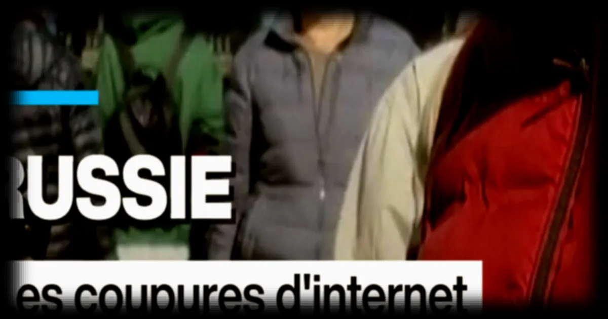 Coupures d'internet en Russie : les Moscovites affectés