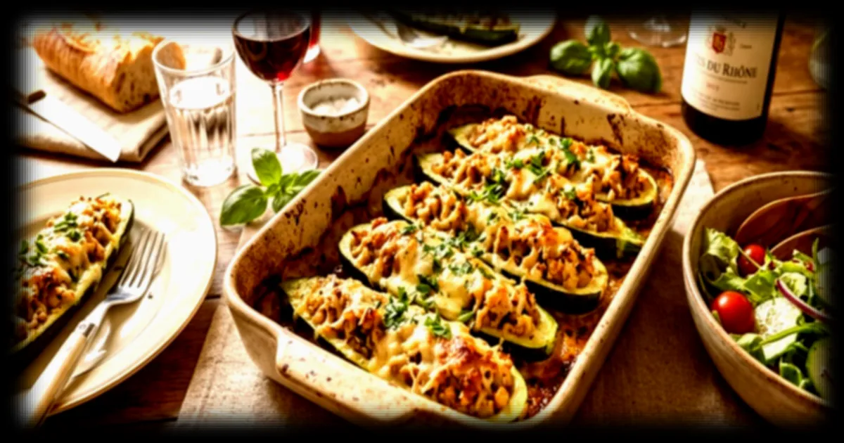 Courgettes farcies : l’alternative à la chair à saucisse s’impose cet été