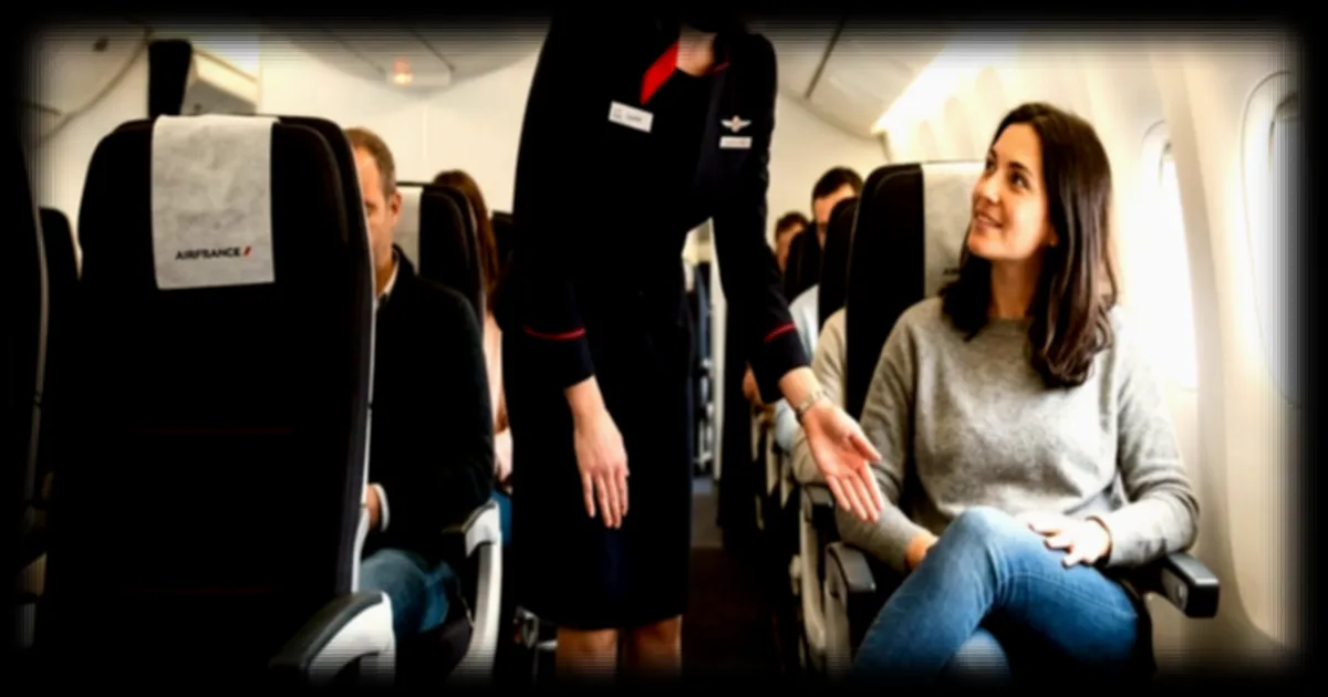 Croiser les jambes en avion : une pratique à risque pour la formation de caillots sanguins, selon une alerte d'une hôtesse de l'air