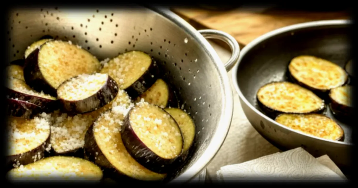 Cuisson des aubergines : la méthode du dégorgement au gros sel pour éviter l’amertume et l’excès d’huile