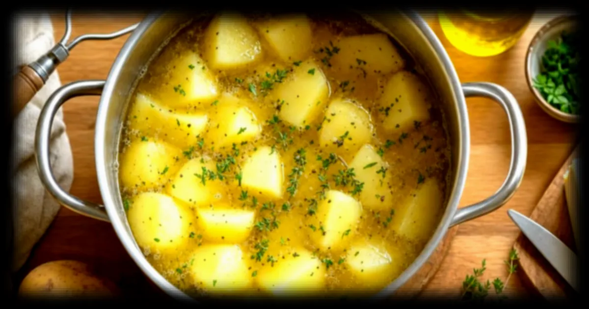 Cuisson des pommes de terre : pourquoi remplacer l’eau par ce liquide pour une purée plus savoureuse