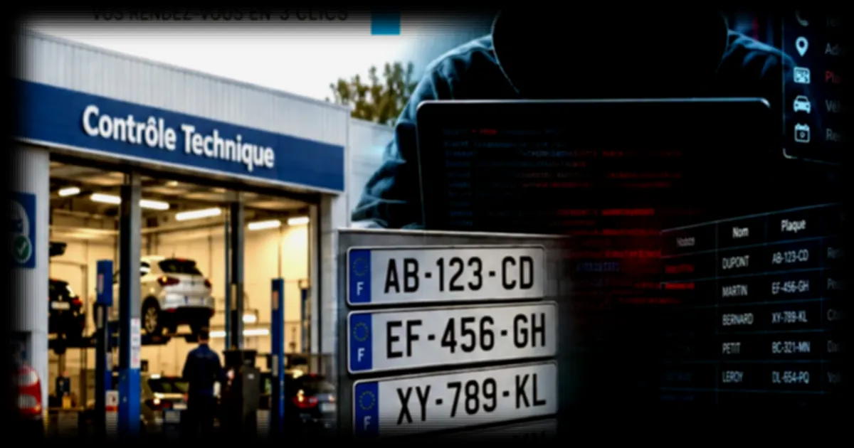 Cyberattaque contre Auto-Planning : 14 millions de plaques d'immatriculation menacées