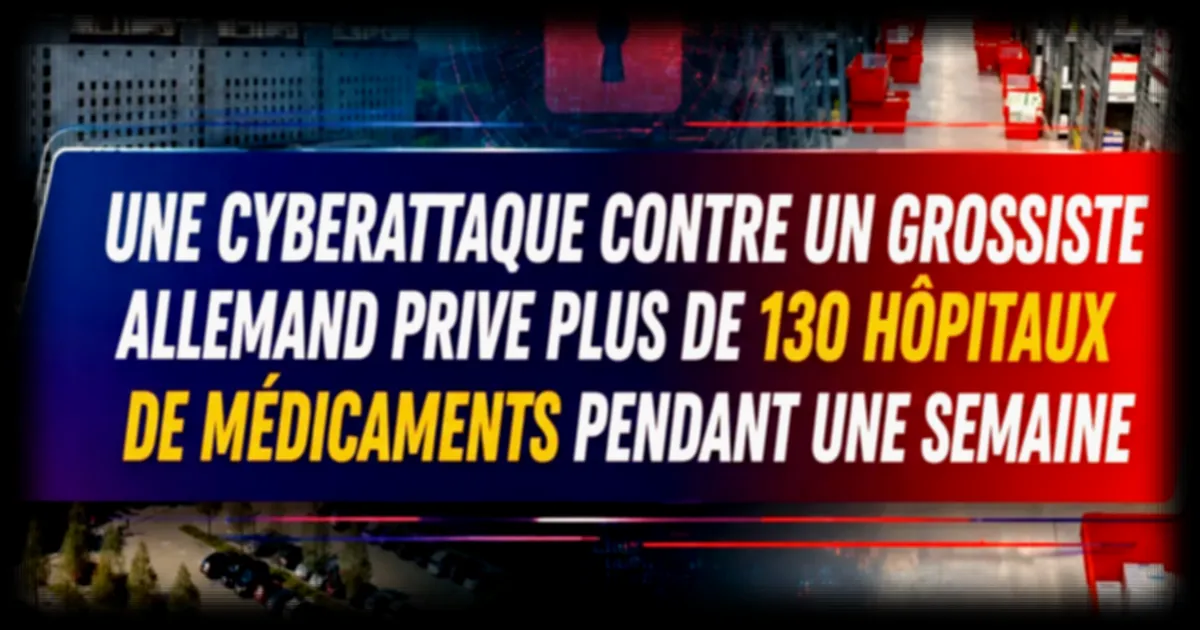 Cyberattaque en Allemagne : interruption des livraisons de médicaments à plus de 130 hôpitaux