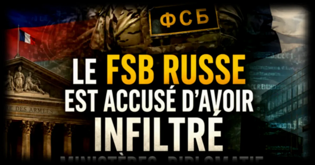 Cyberespionnage : la France accuse officiellement le FSB russe d'une campagne d'espionnage massif ciblant ses intérêts stratégiques