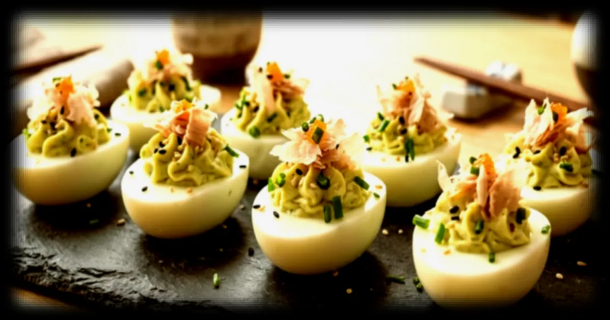 Cyril Lignac revisite les œufs mimosa avec une touche asiatique inattendue