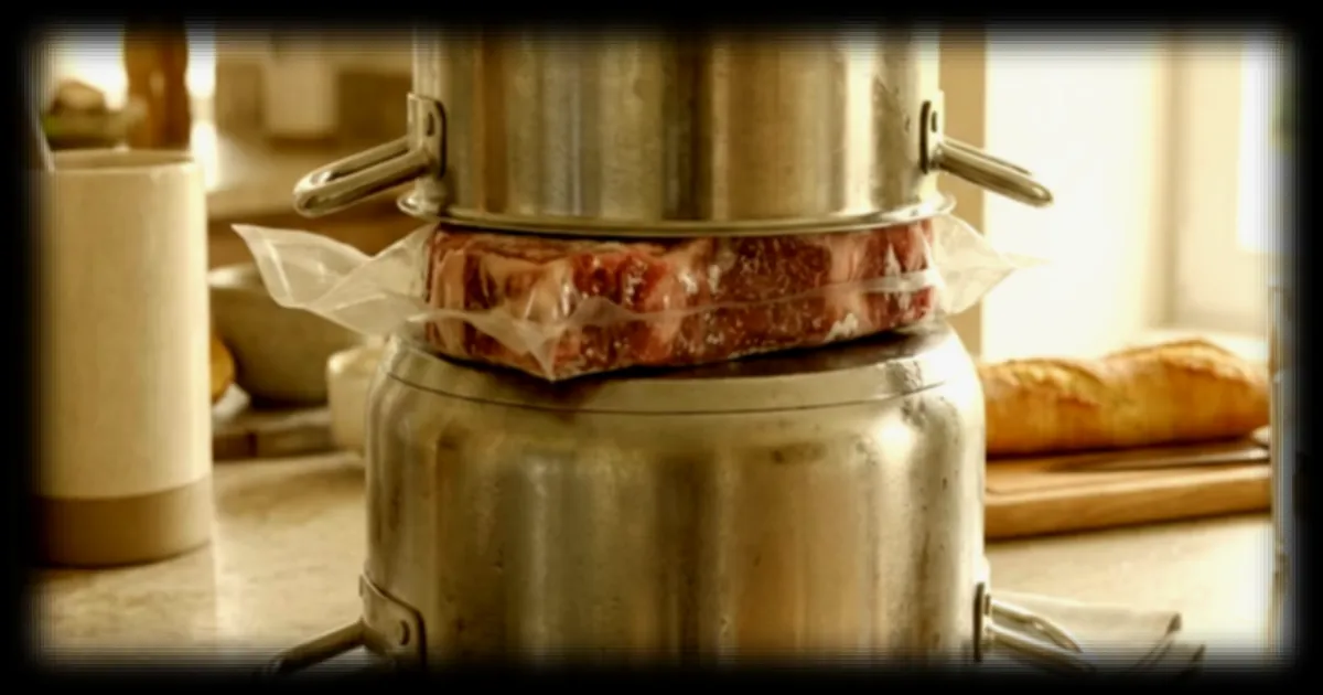 Décongeler une viande rapidement sans compromettre l'hygiène : l'astuce des deux marmites