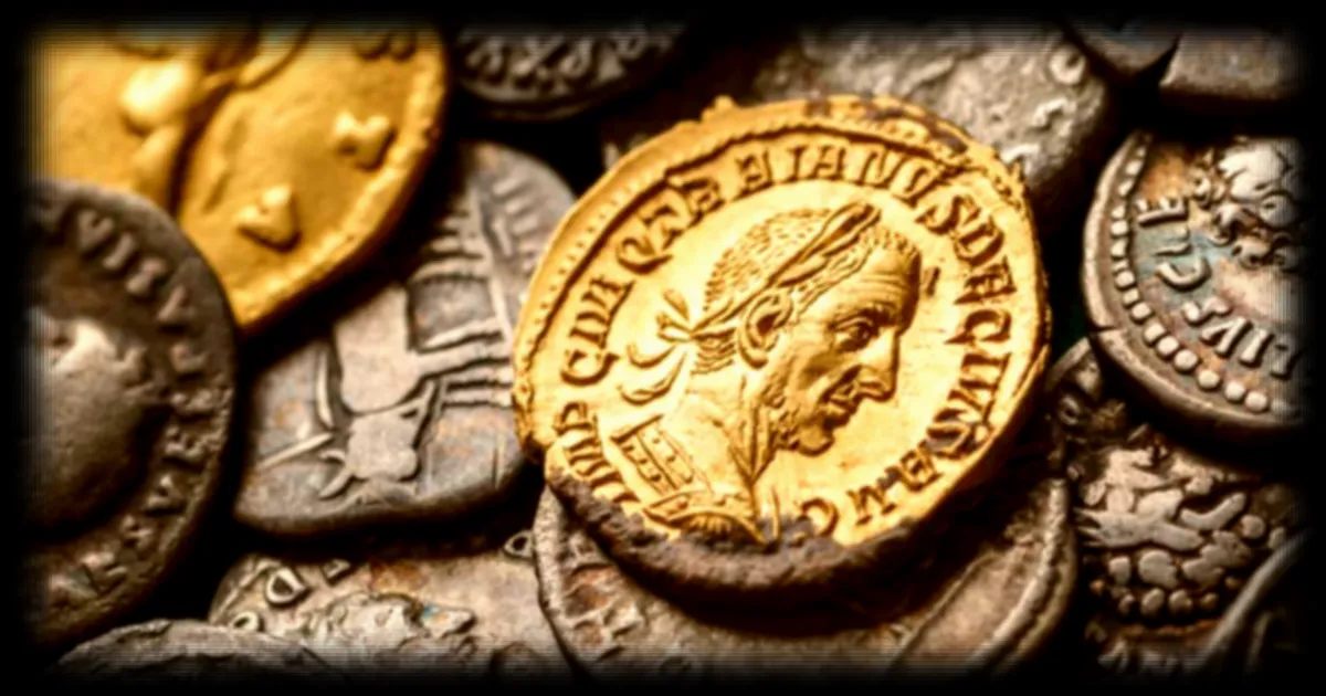 Découverte de milliers de monnaies romaines dans une cave en France