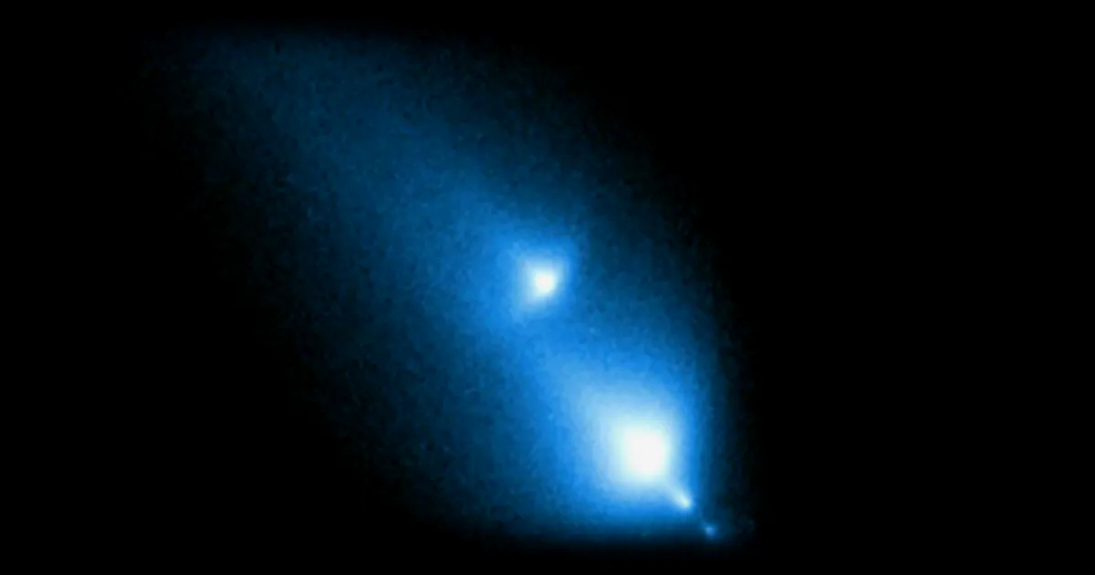 Découverte exceptionnelle de la comète C/2025 K1 (ATLAS) par Hubble