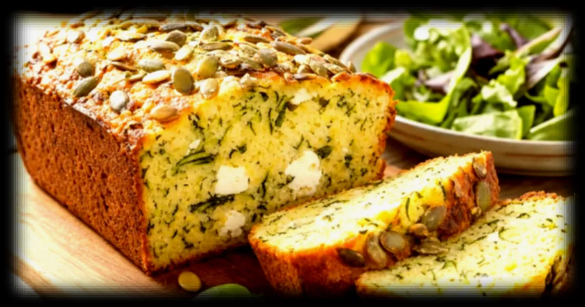 Découvrez la recette de cake courgette, chèvre et basilic parfaite pour l'été