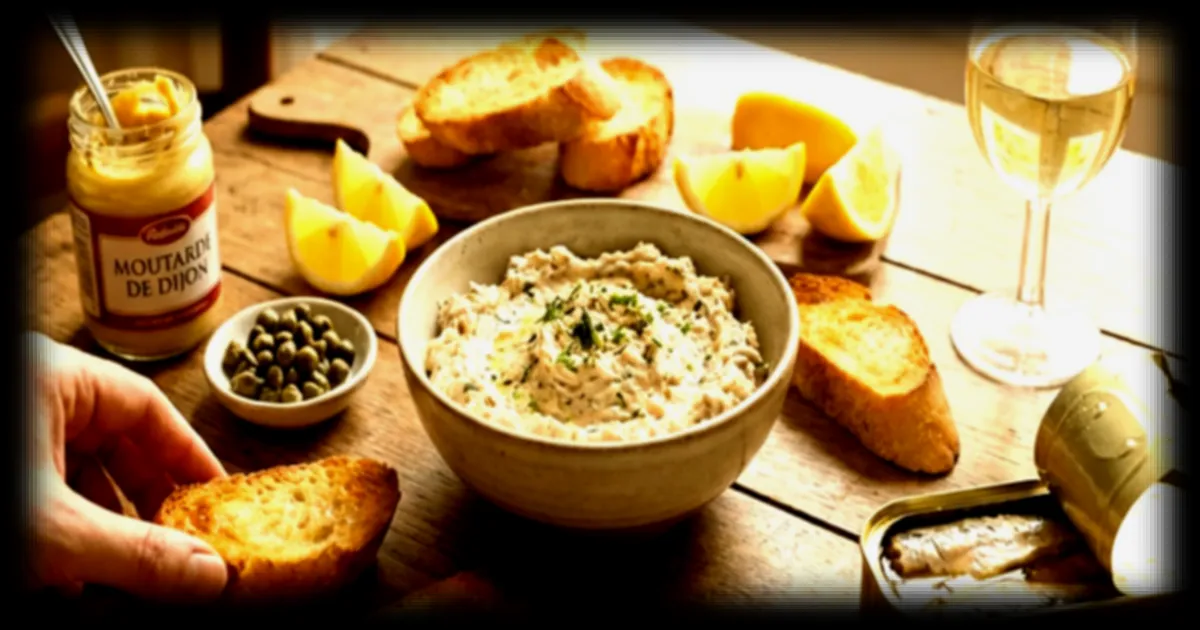 Découvrez la recette de rillettes de maquereaux la plus simple du monde, notée 4,9/5 sur Marmiton