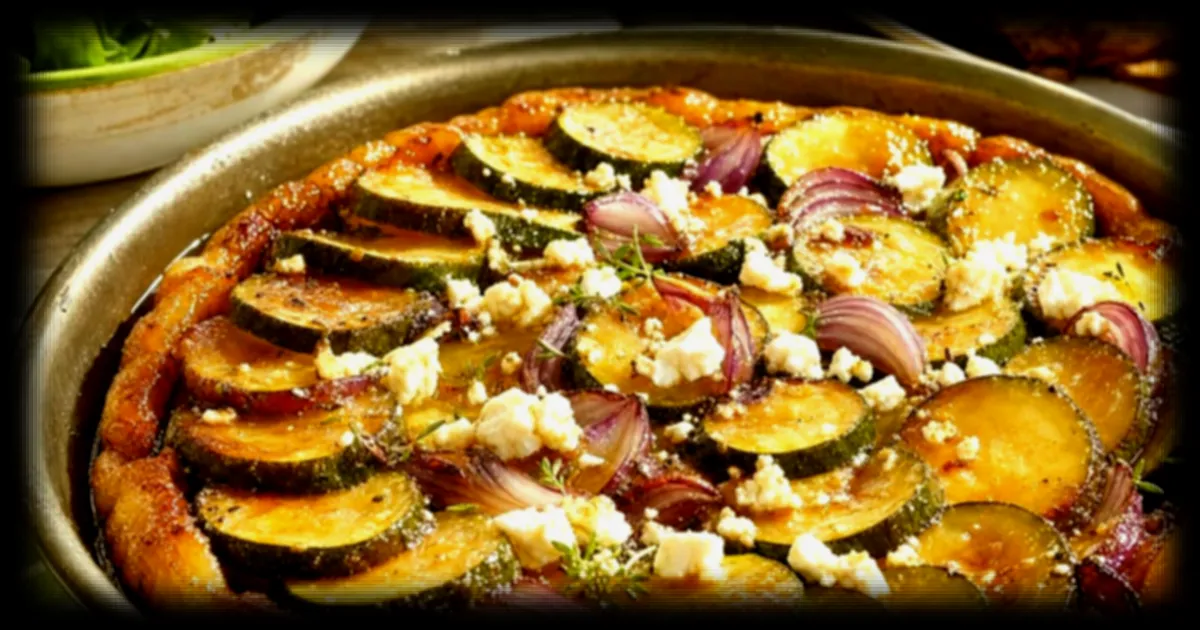 Découvrez la tarte Tatin aux courgettes, l'accompagnement idéal pour l'été