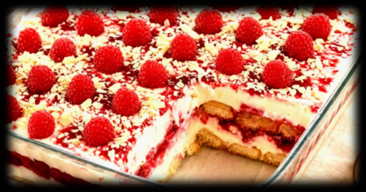 Découvrez le tiramisu à la framboise le mieux noté sur Marmiton