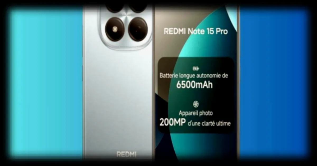 Découvrez le Xiaomi Redmi Note 15 Pro 5G à prix réduit chez AliExpress