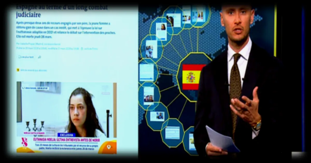 Déluge de fake news après l'euthanasie de Noelia Castillo