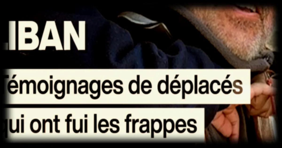 Déplacés au Liban : les témoignages de ceux qui ont fui les frappes israéliennes