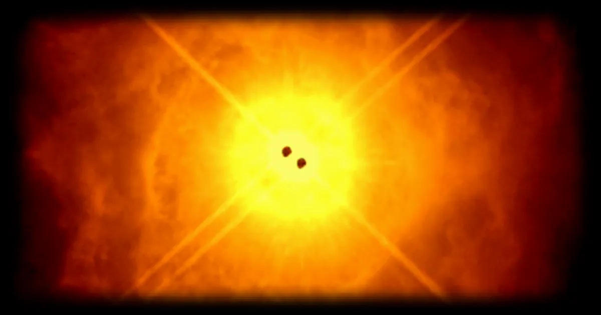 Des astronomes capturent en image un couple d'étoiles massives en fin de vie à 10 000 années-lumière de la Terre