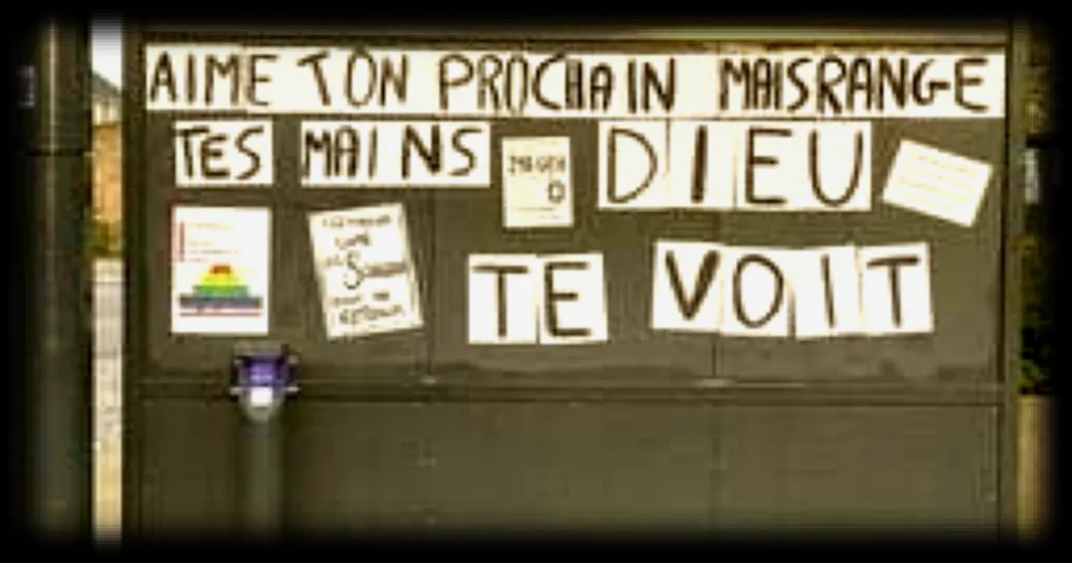 Des dizaines de tracts retrouvés à Sainte-Anne-d’Auray au petit matin