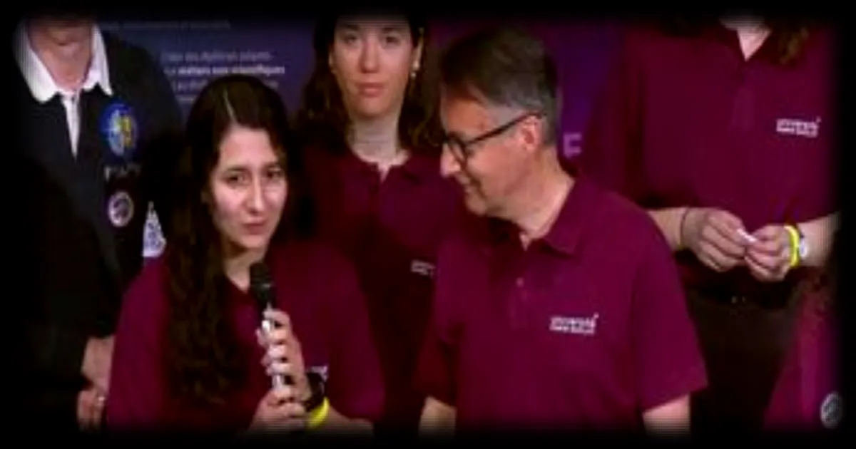 Des élèves communiquent avec Sophie Adenot depuis la station spatiale internationale