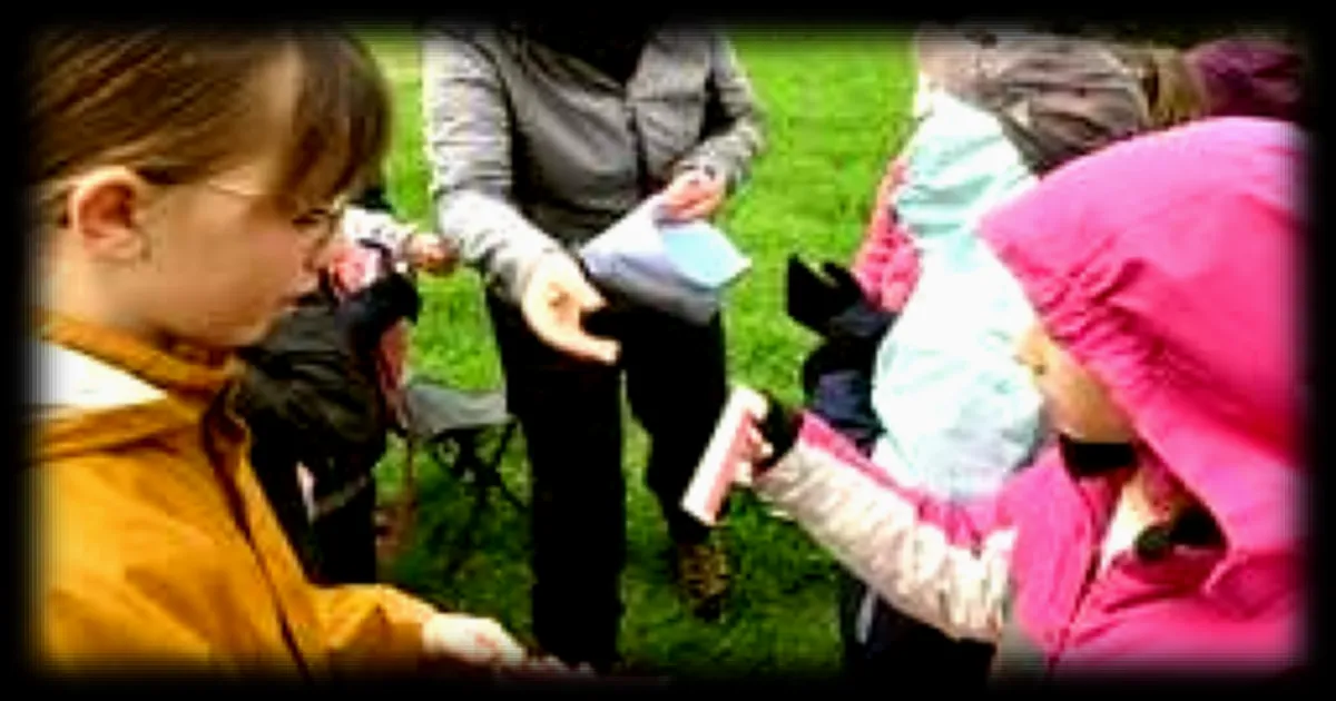 Des élèves qui font classe dehors, un enseignant qui remarque l'impact positif