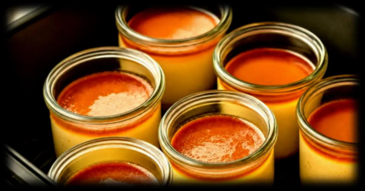 Des flans au caramel en 15 minutes avec l'airfryer, une recette bluffante