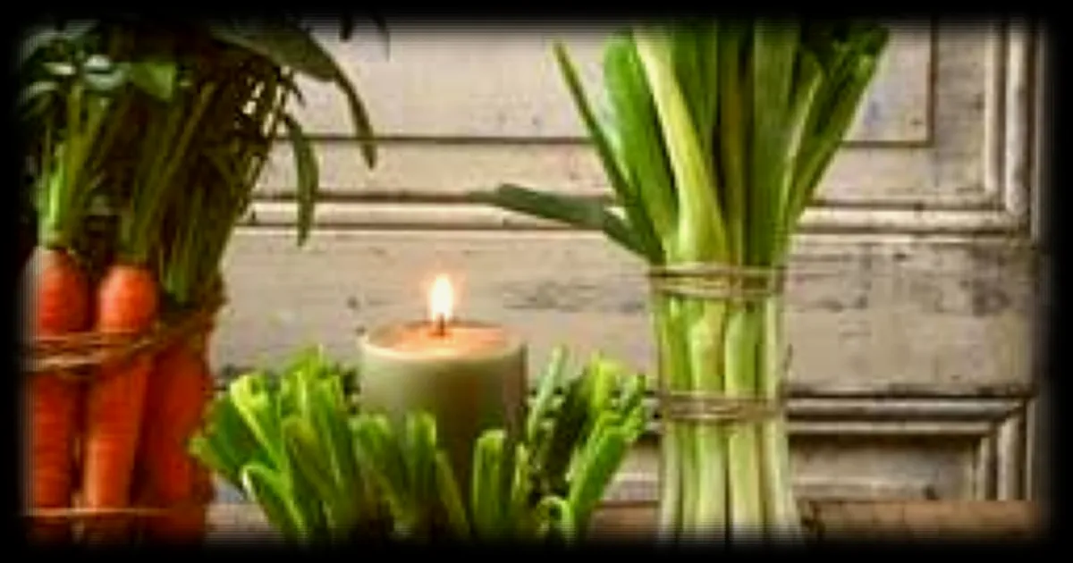 Des idees originales pour creer des bouquets avec vos premiers legumes du potager