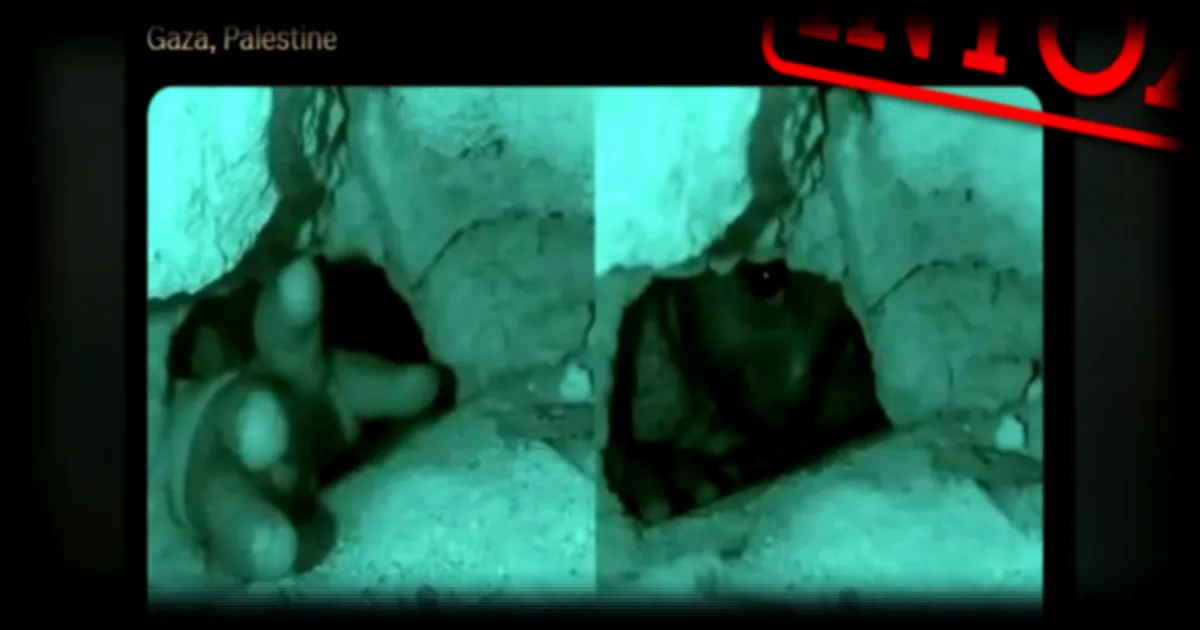 Des images virales de Gaza ne montrent pas une enfant sous les décombres : l'origine vérifiée par France 24