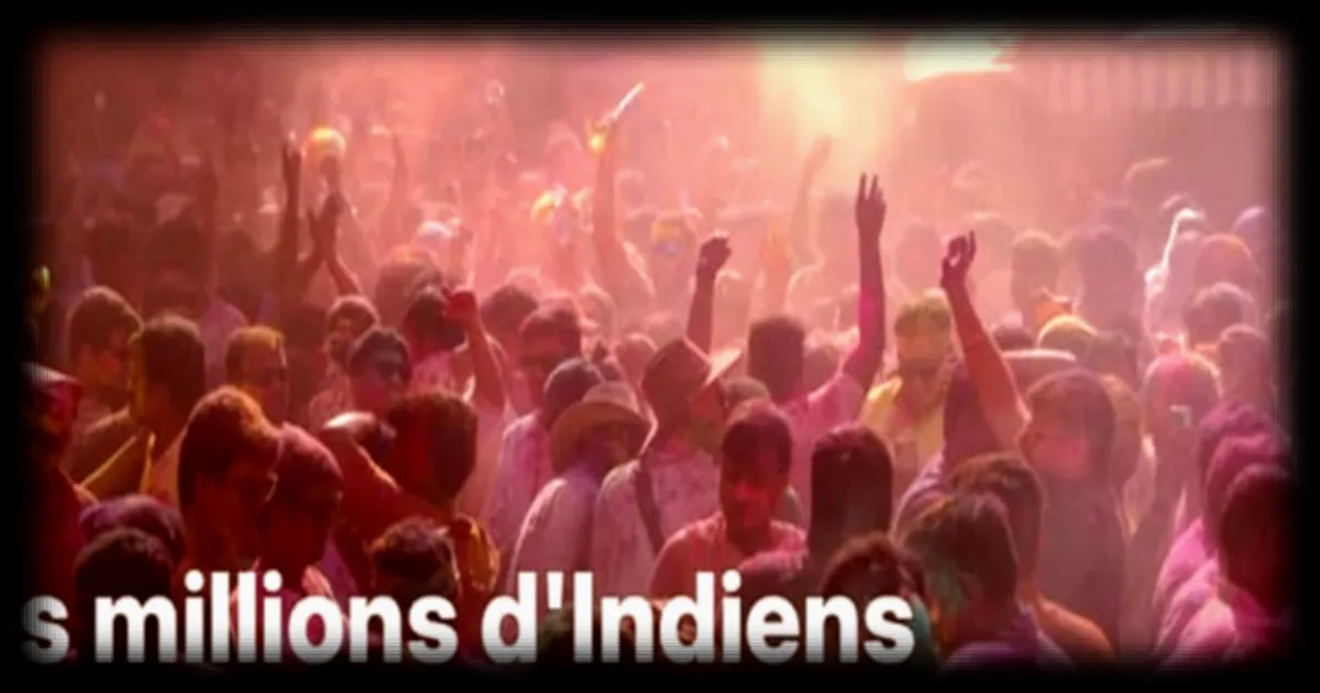 Des millions d'Indiens célèbrent la fête des couleurs 'Happy Holi' dans les rues