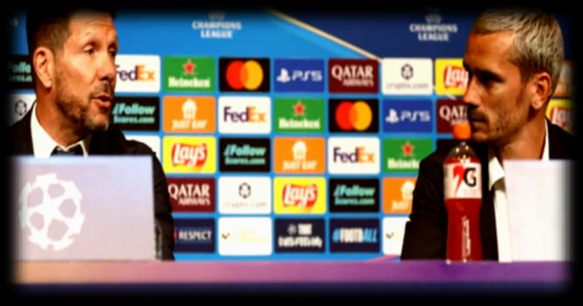 Diego Simeone exprime sa gratitude et son affection envers Antoine Griezmann avant le match contre le FC Barcelone