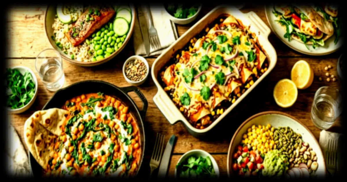Dîners express et riches en protéines : 12 recettes sans viande pour un repas rapide et équilibré